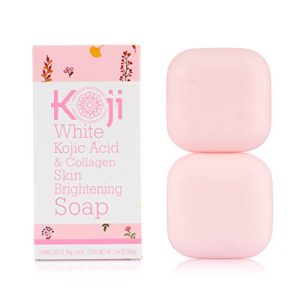 Koji White Kojic Acid, Collagen Skin Brightening Soap