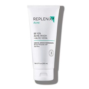 Replenix Benzoyl Peroxide 10% Acne Wash + Aloe Vera