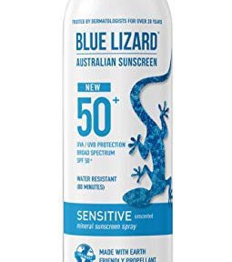 BLUE LIZARD Mineral Sunscreen Sensitive SPF 50+ Spray