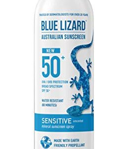 BLUE LIZARD Mineral Sunscreen Sensitive SPF 50+ Spray