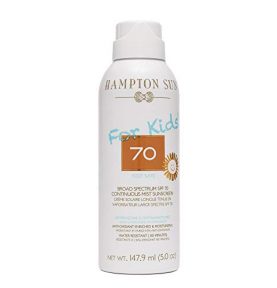 Hampton Sun SPF 70 for Kids Continuous Mist Sunscreen