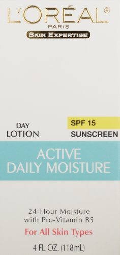 L'Oreal Paris Skincare Active Daily Moisture Face Lotion with SPF 15