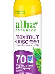 Alba Botanica Maximum Sunscreen Spray