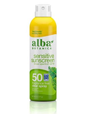 SPF 50 Alba Botanica Sensitive Sunscreen Spray