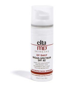 EltaMD UV Daily Face Sunscreen Moisturizer with Hyaluronic Acid
