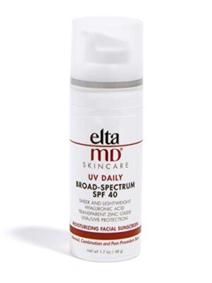 EltaMD UV Daily Face Sunscreen Moisturizer with Hyaluronic Acid