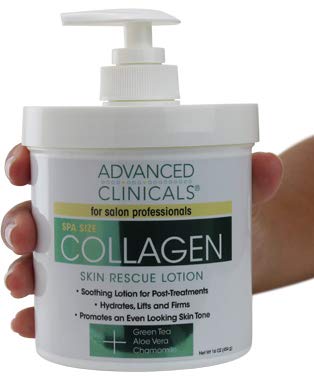 Advanced Clinicals Collagen Cream, Hyaluronic Acid Cream Set.