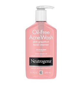 Neutrogena Oil-Free Salicylic Acid Pink Grapefruit Pore Cleansing