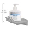 Dove DermaSeries Perfume-Free Face Wash - Soothing Care for Very Dry Skin, 8.45 oz (Pack of 6)