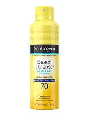 Neutrogena Beach Defense Spray Sunscreen with Broad Spectrum