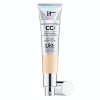 IT Cosmetics Your Skin But Better CC+ Cream, SPF 50+, full-coverage foundation and anti-aging serum, offering a radiant finish.