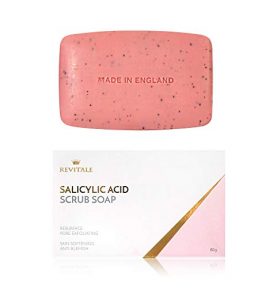 Salicylic Acid Exfoliating Soap for Clearer, Softer, and Healthier Skin - Helps Prevent Acne, Unclog Pores, and Remove Warts.