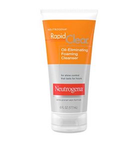 Neutrogena Rapid Clear Oil-Eliminating Foaming Facial Cleanser