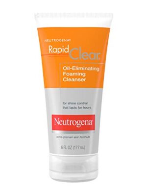 Neutrogena Oil-Eliminating Foaming Facial Cleanser - Your Solution to Shine-Free, Clear Skin