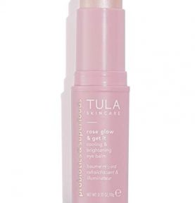 TULA Skin Care Rose Glow, Get It Cooling, Brightening Eye Balm