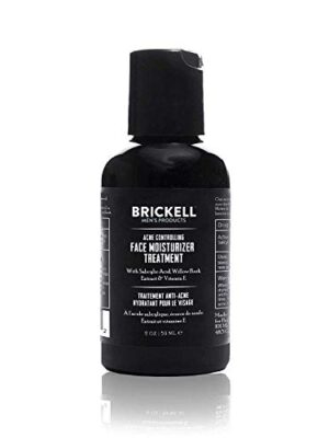 Brickell Men's Acne Controlling Face Moisturizer Treatment for Men
