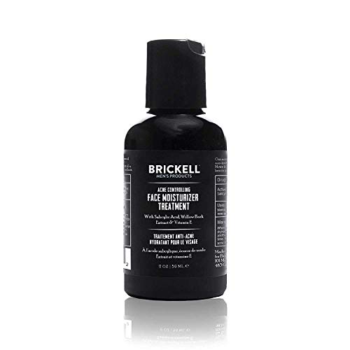 Brickell Men's Acne Controlling Face Moisturizer Treatment for Men