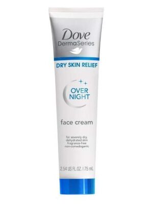 DOVE DERMASERIES FACE dry skin relief for dry skin fragrance