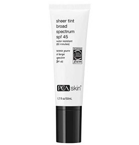 SPF 45 Tinted Matte Sunscreen, Water & Sweat Resistant