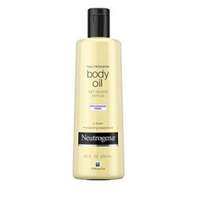 Neutrogena Fragrance-Free Lightweight Body Oil for Dry Skin