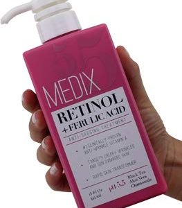 Medix 5.5 Retinol Cream with Ferulic Acid Anti-Sagging Treatment.