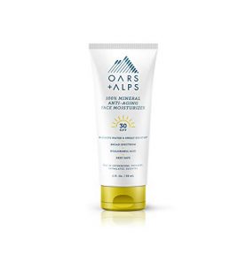 Oars + Alps Mineral Sunscreen and Anti-Aging Face Moisturizer