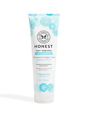The Honest Company Purely Sensitive Face + Body Lotion