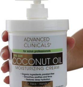 Advanced Clinicals Coconut Oil Cream.