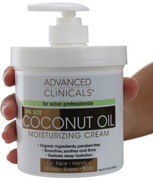 Advanced Clinicals Coconut Oil Cream.