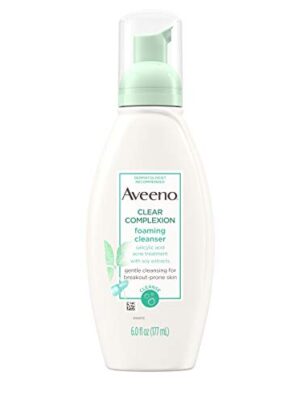 Aveeno Clear Complexion Foaming Oil-Free Facial Cleanser