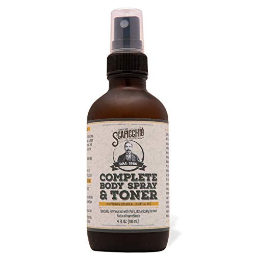 Mens Body Spray, Toner by Scapicchio – Anti Aging Hydrating Toner