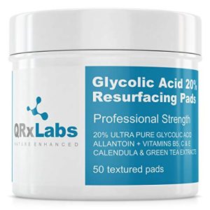 Glycolic Acid 20% Resurfacing Pads for Face, Body
