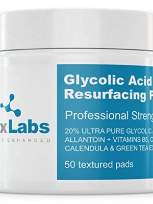 Glycolic Acid 20% Resurfacing Pads for Face, Body