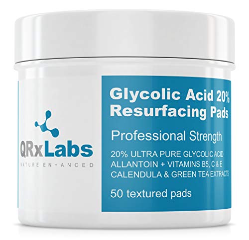 Glycolic Acid 20% Resurfacing Pads for Face, Body