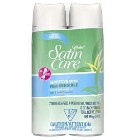 Satin Care Sensitive Skin Shave Gel for Women 7 ounce