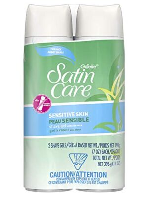 Satin Care Sensitive Skin Shave Gel for Women 7 ounce
