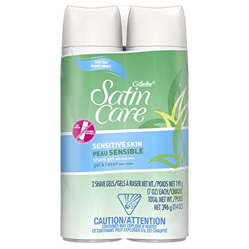 Satin Care Sensitive Skin Shave Gel for Women 7 ounce