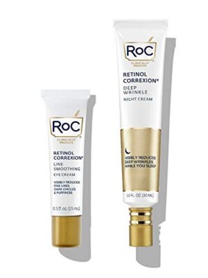 Roc Retinol Value Set Duo, Deep Wrinkle Night Face Cream