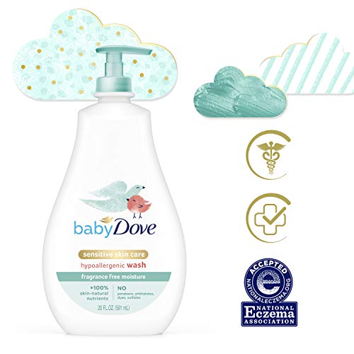 Baby Dove Sensitive Skin Care Baby Wash For Baby Bath