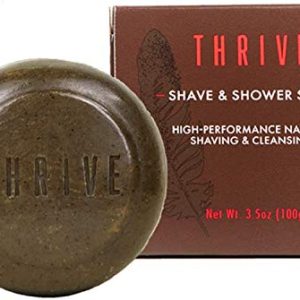 THRIVE Natural Shave Soap, Shower Soap Bar