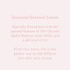 Alpha Skin Care Essential Renewal Lotion