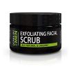 Exfoliating Mens Natural face scrub - Organic for Sensitive Facial Skin