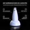 Microderm GLO Mini Blackhead Remover Vacuum - Unlock Radiant Skin and Confidence! Dermatologist Recommended - Lifetime Warranty ⚡🌟