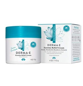 DERMA E Eczema Relief Cream - Relieves flaky, scaly