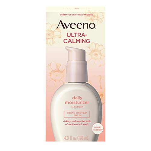 Aveeno Ultra-Calming Daily Facial Moisturizer for Sensitive, Dry Skin