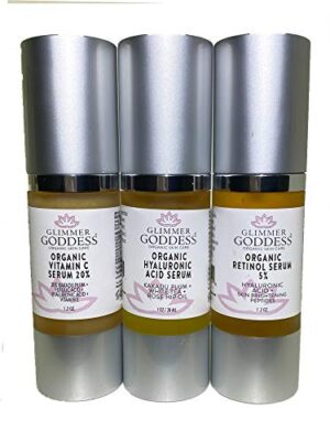 Complete Anti Aging Skin Care Set - Natural Serums