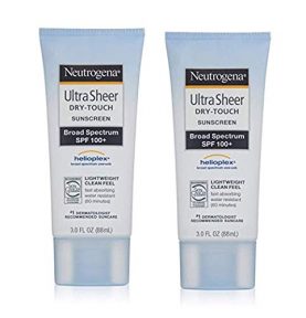 Dry-Touch Water Resistant and Non-Greasy Sunscreen Lotion