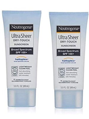 Dry-Touch Water Resistant and Non-Greasy Sunscreen Lotion