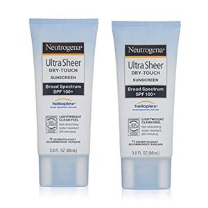 Dry-Touch Water Resistant and Non-Greasy Sunscreen Lotion