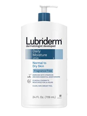 Lubriderm Daily Moisture Hydrating Unscented Body Lotion